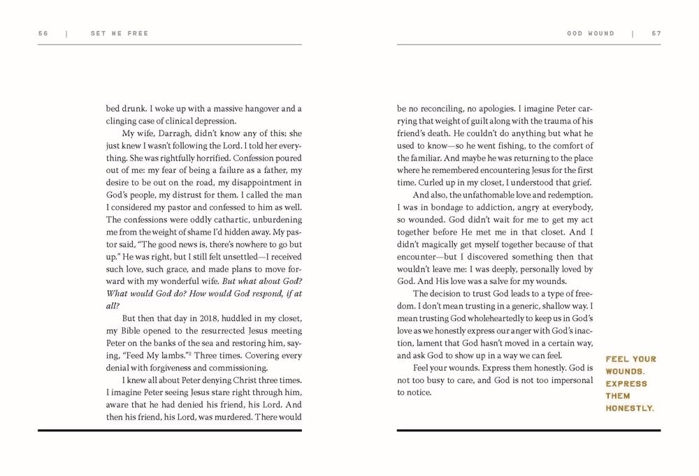 Set Me Free: The Good News of God’s Relentless Pursuit (Poetry and Essays)