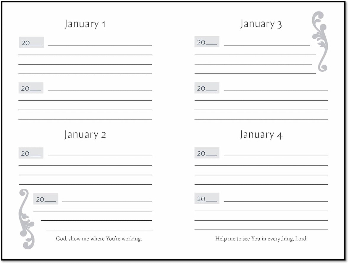 One Verse a Day (Prayer Journal): A Two-Year Memory Book of What God is Doing in Your Life