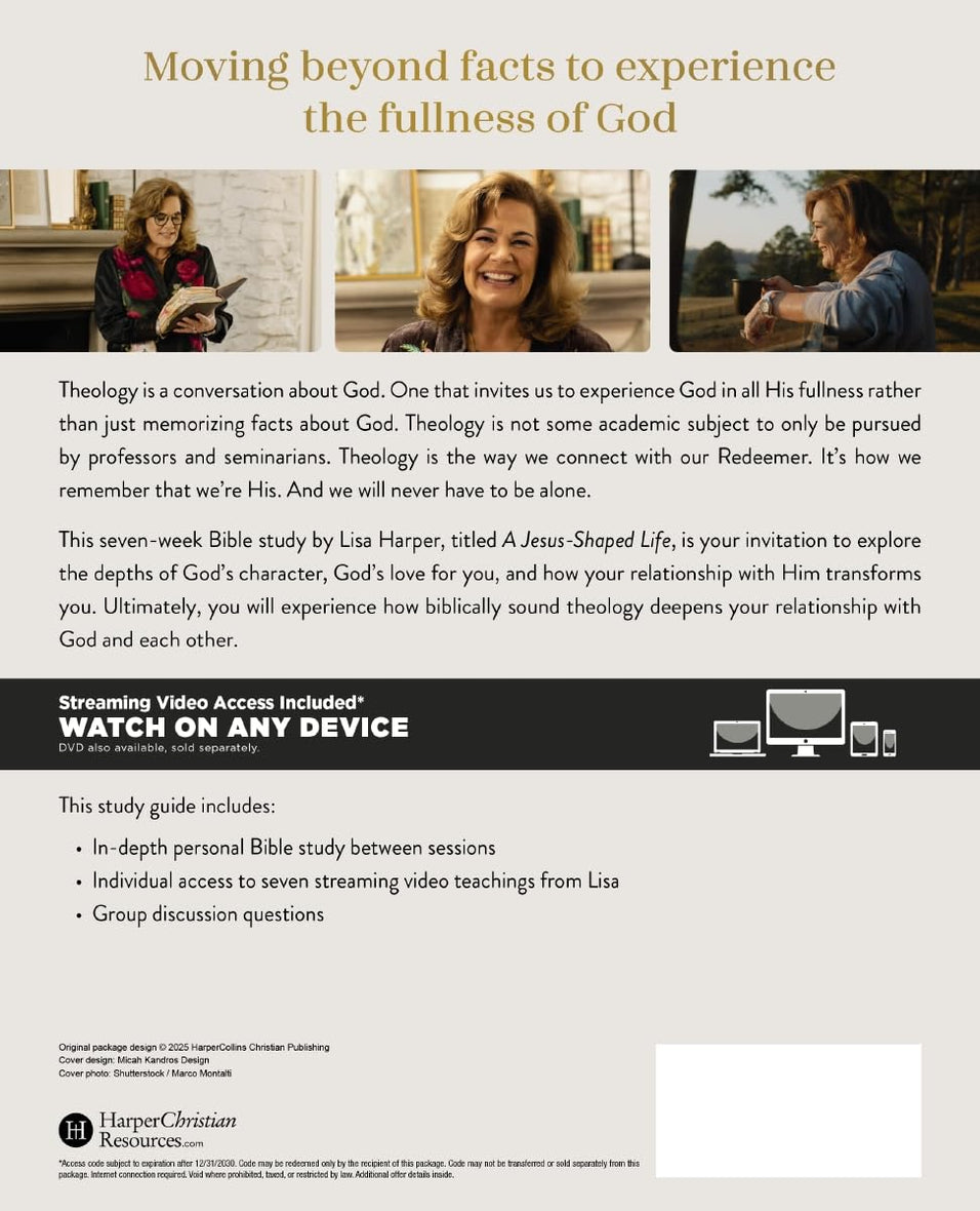 A Jesus-Shaped Life Study Guide + Bible Standard Bundle