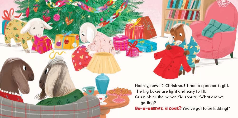 Kid the Goat Won't Wear His Christmas Coat