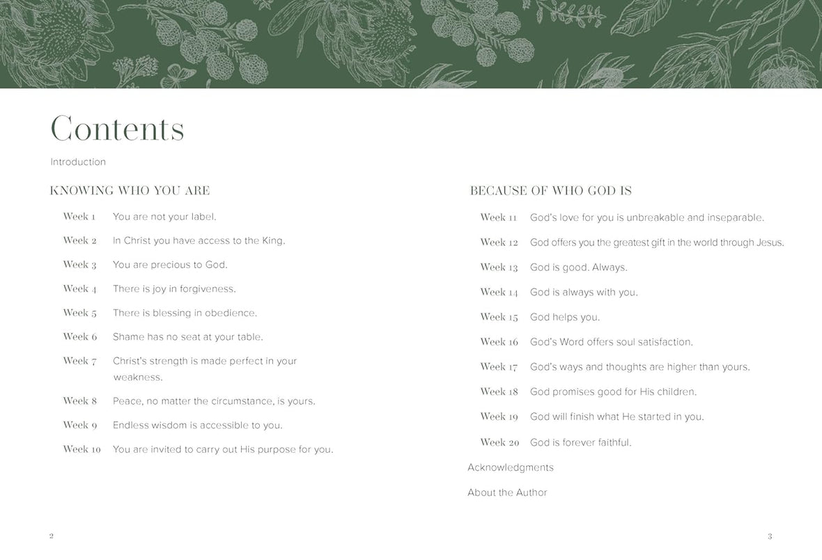 Knowing Who You Are Because of Who God Is: 100 Days to Unbreakable Faith