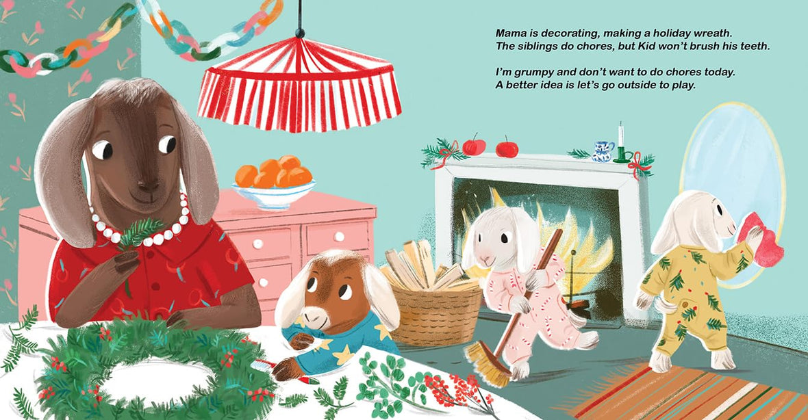 Kid the Goat Won't Wear His Christmas Coat