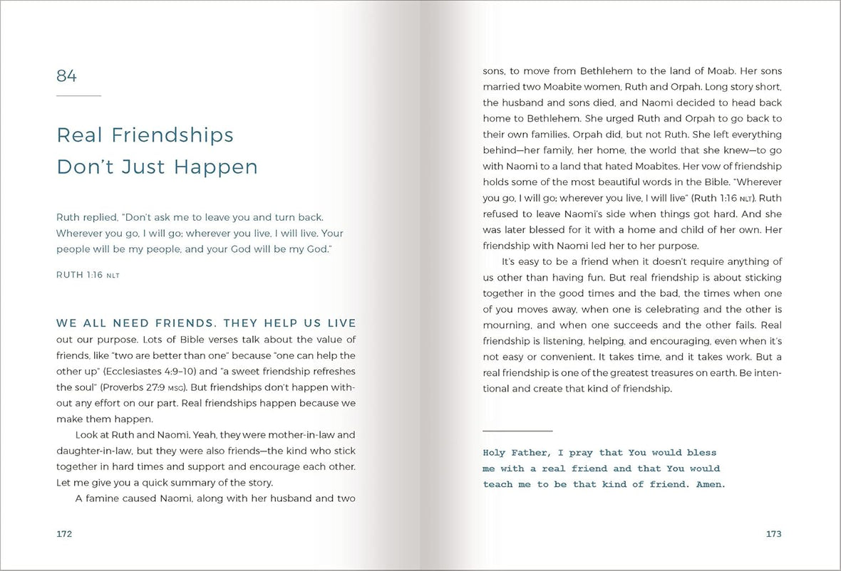 Live on Purpose: 100 Devotions for Letting Go of Fear and Following God