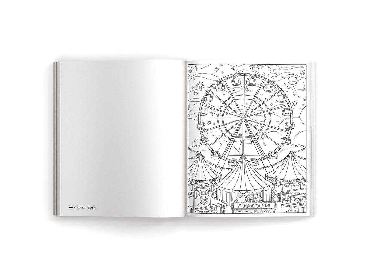 Color Me USA: A Celebratory Coloring Book