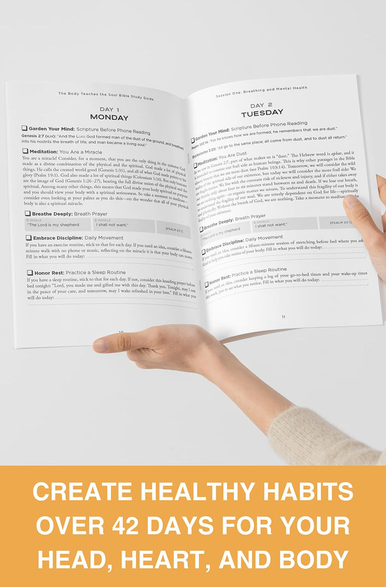 The Body Teaches the Soul Bible Study Guide plus Streaming Video: How to Build Habits That Shape Your Head and Your Heart