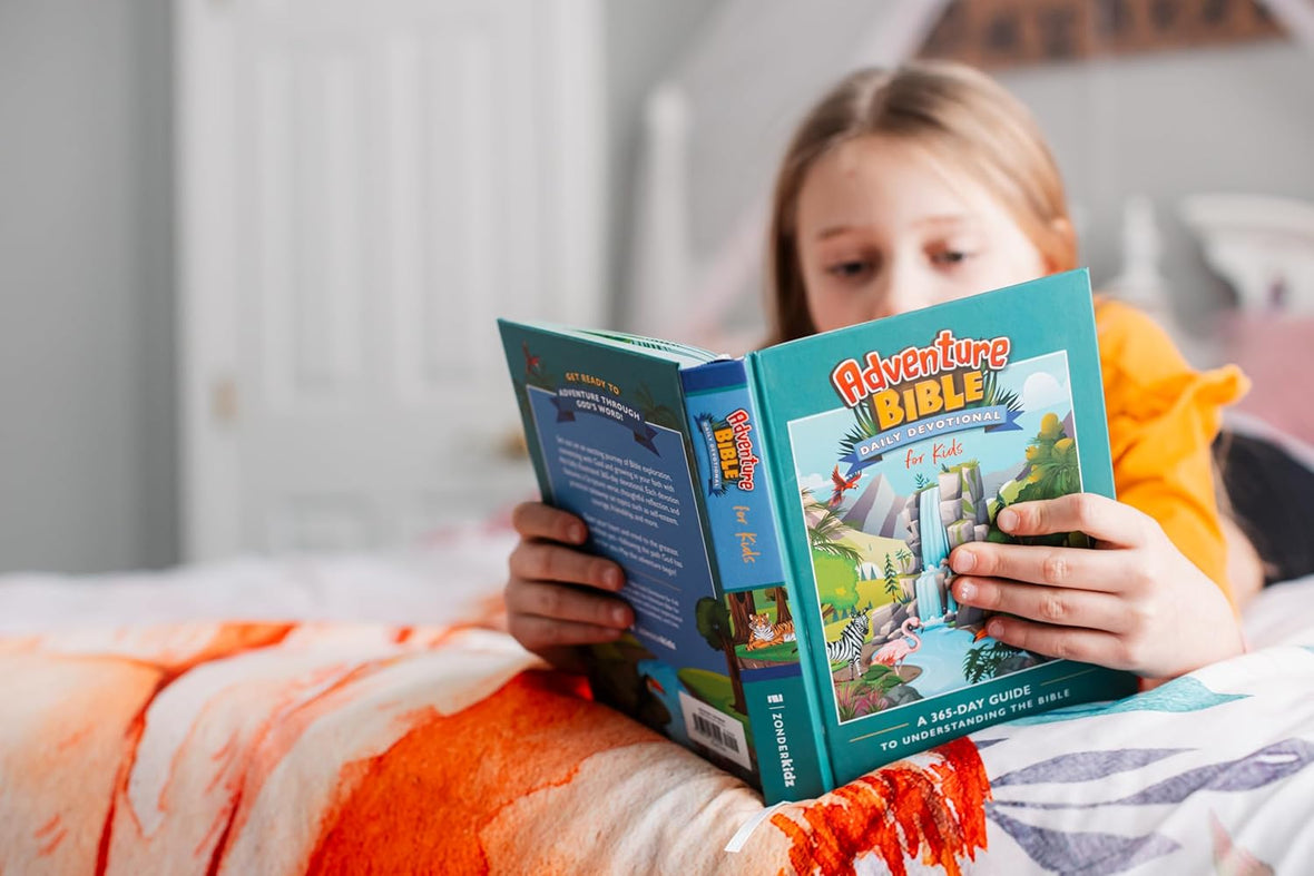 Adventure Bible Daily Devotional for Kids: A 365-Day Guide to Understanding the Bible