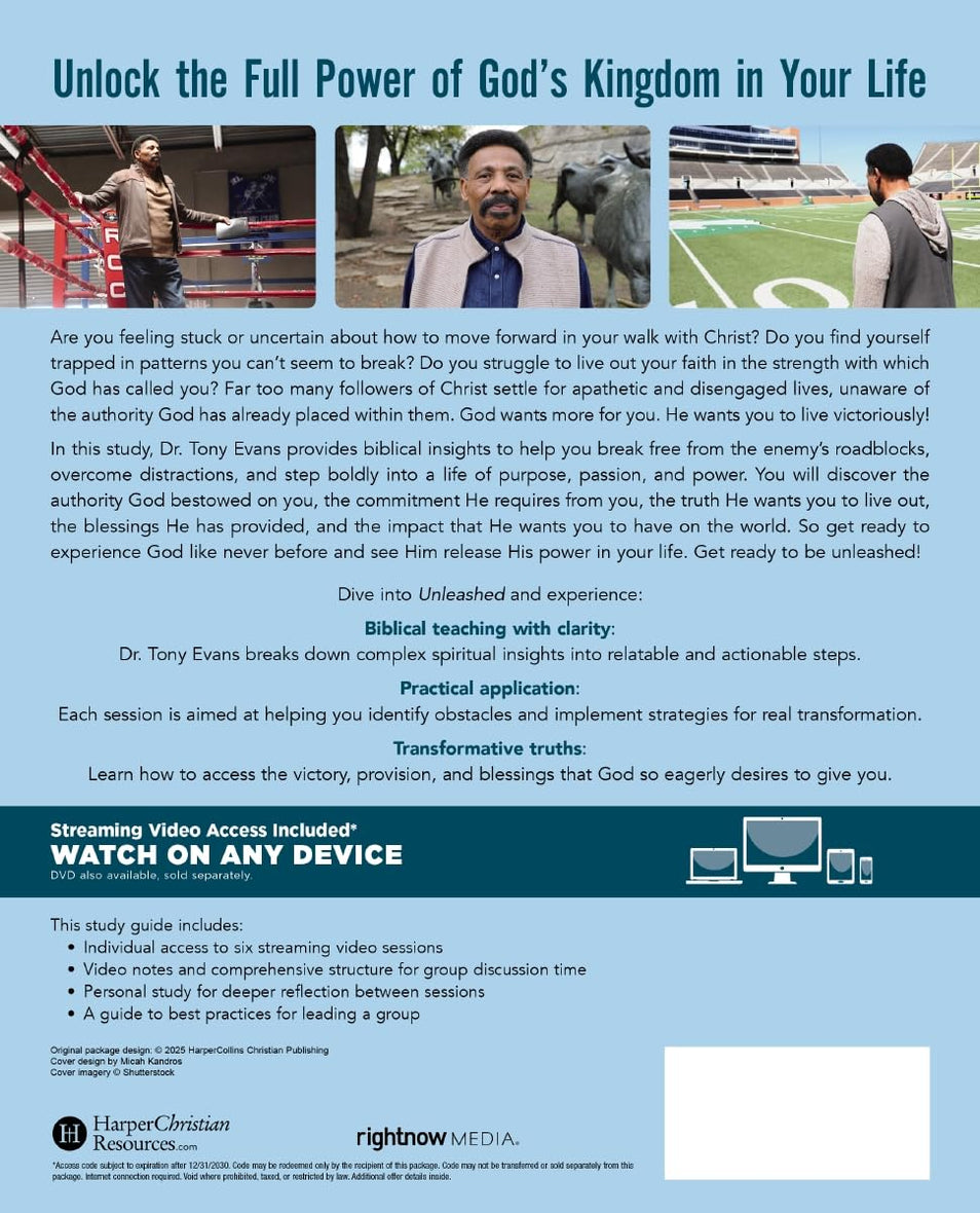 Unleashed Bible Study Guide plus Streaming Video: Releasing God's Glorious Kingdom in and Through You