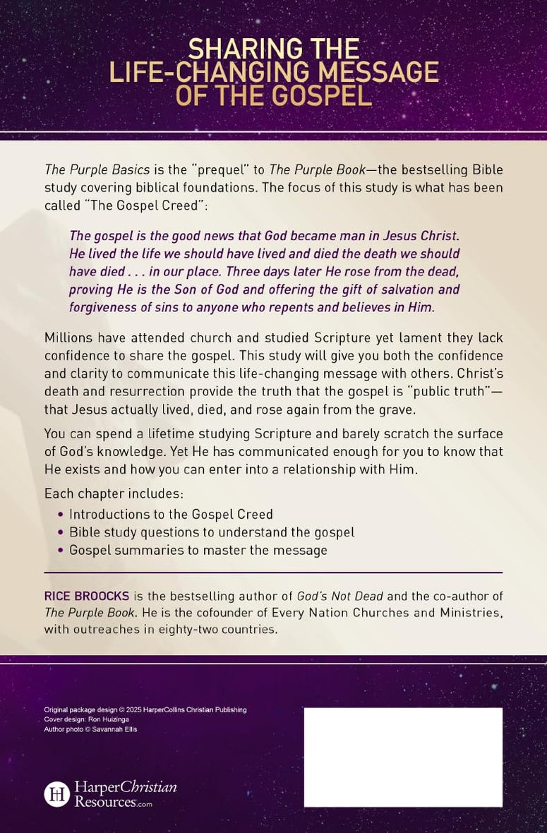 The Purple Basics: Understanding the Message of the Gospel in the New Testament