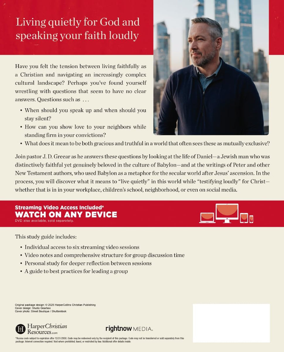 Everyday Revolutionary Bible Study Guide plus Streaming Video: How Daniel's Story and Peter's Example Help You Live as a Christian Today