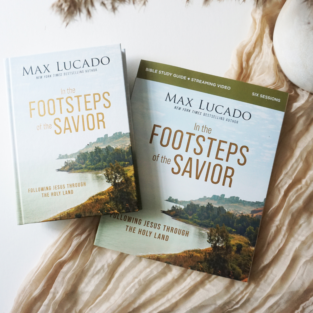 In the Footsteps of the Savior Study Guide + Book Bundle