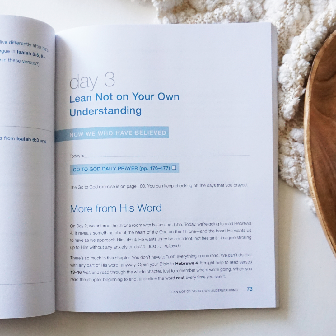 Relaxed Bible Study Guide plus Streaming Video: Letting Go of Self-Reliance and Trusting God