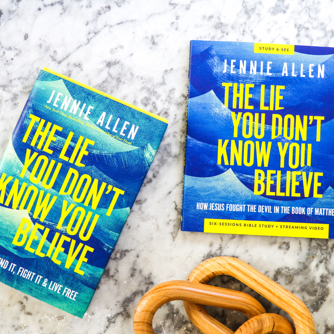 The Lie You Don't Know You Believe Study Guide + Book Essentials Bundle