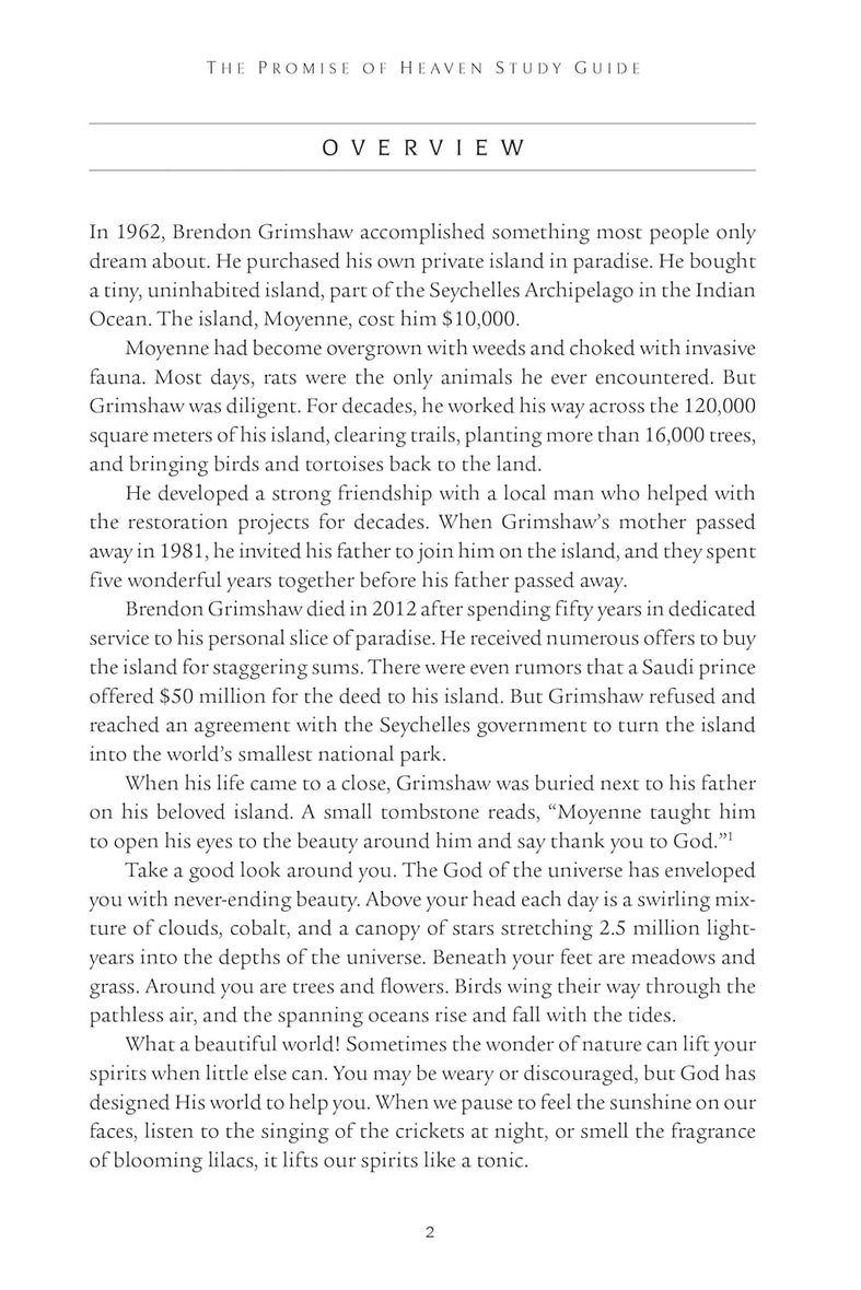 The Promise of Heaven Bible Study Guide: Why You Can Get Excited About Your Eternal Home