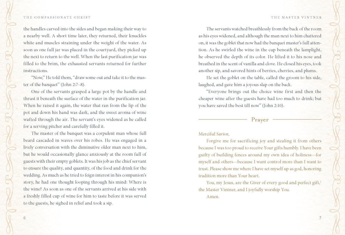 The Compassionate Christ: Draw Near to the Risen Savior (A 31-Day Devotional Retelling of Stories from the Life of Jesus)