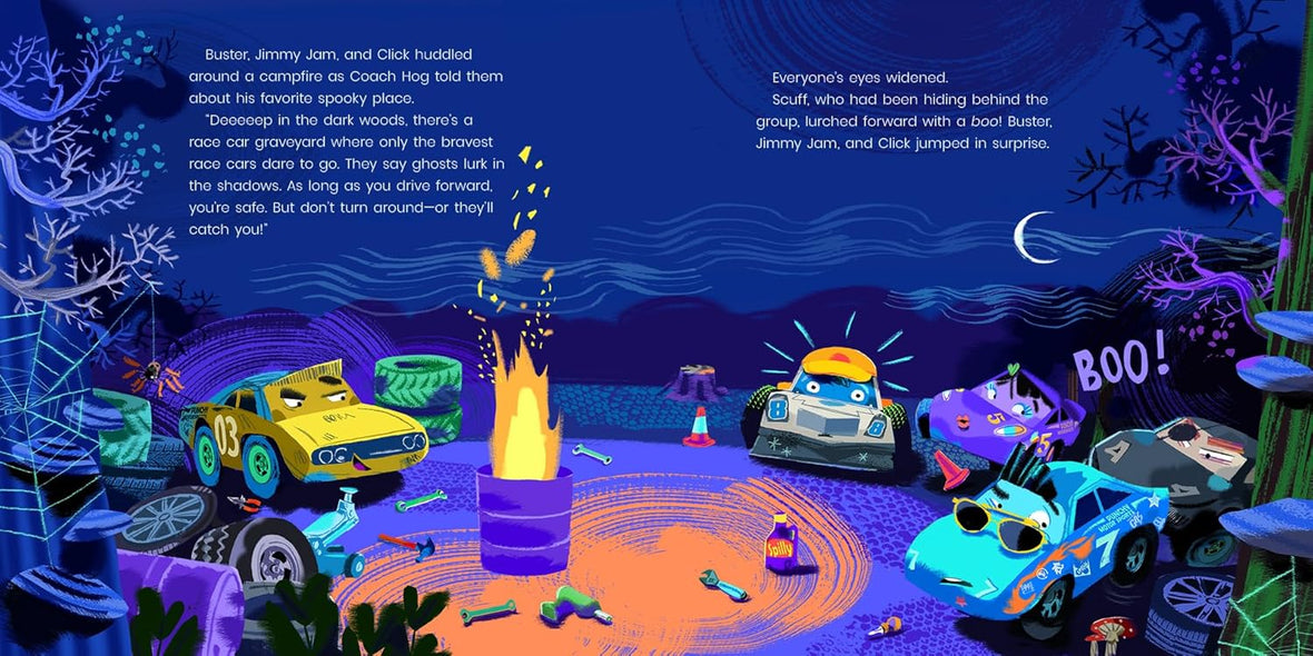 Buster and the Race Car Graveyard