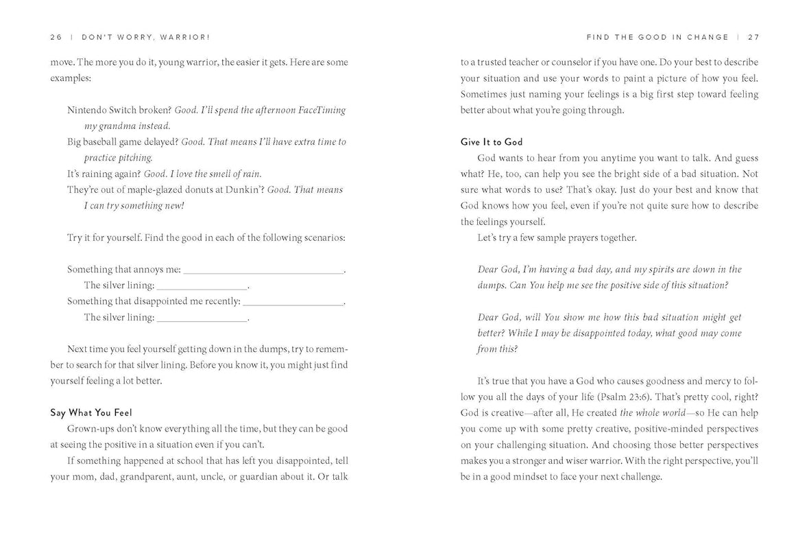 Don't Worry, Warrior!: 10 Strategies to Battle Anxiety Using Practical Tools from God's Word