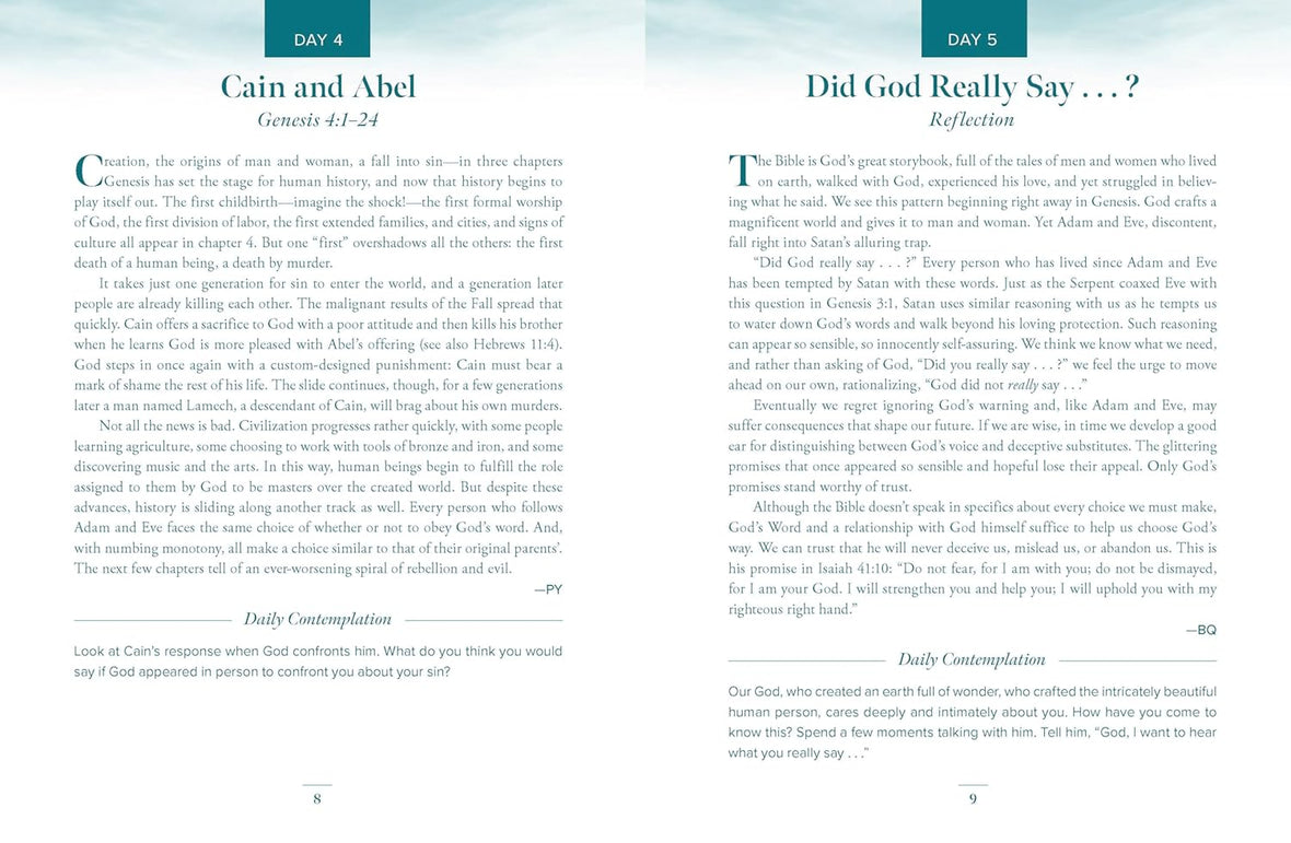 The Bible Revealed: A 365-Day Guided Journey Through God's Word (A Daily Devotional)