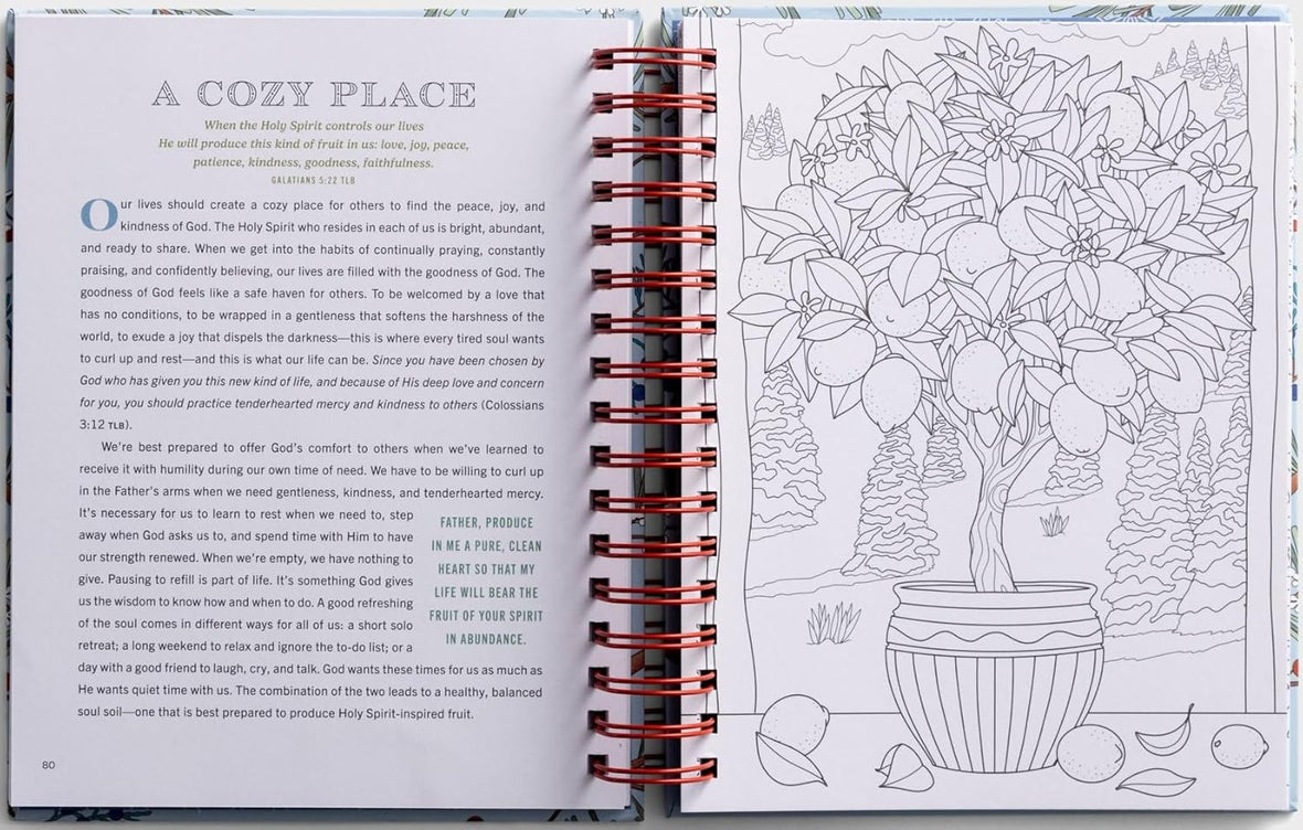 Devotional Coloring Book: Cozy Moments to Calm Your Heart