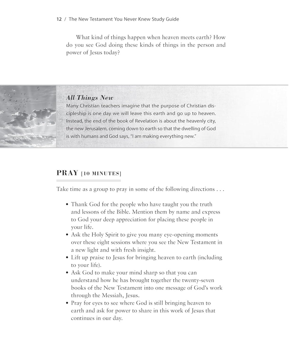 The New Testament You Never Knew Bible Study Guide plus Streaming Video, Updated Edition: Exploring the Context, Purpose, and Meaning of the Story of God