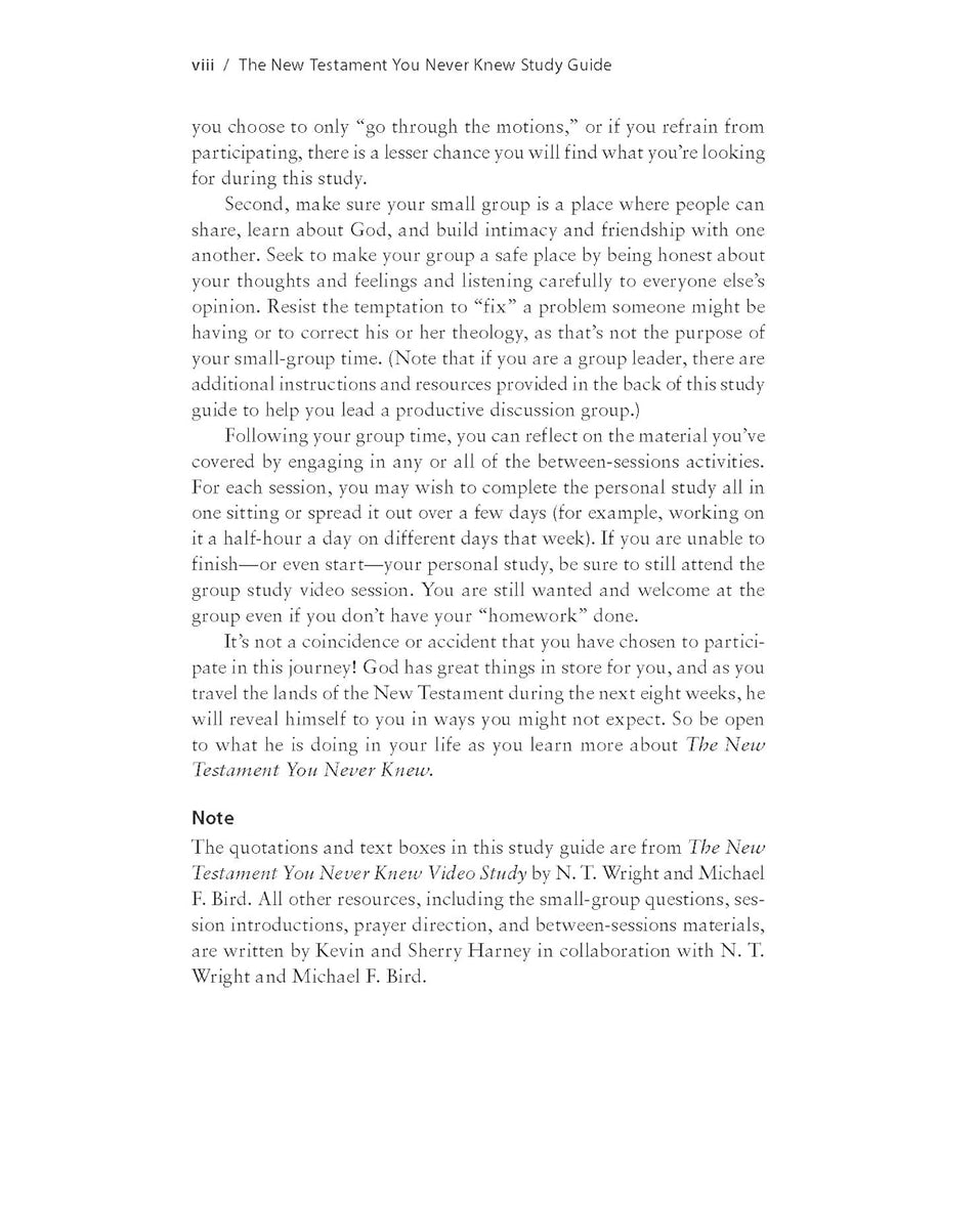 The New Testament You Never Knew Bible Study Guide plus Streaming Video, Updated Edition: Exploring the Context, Purpose, and Meaning of the Story of God