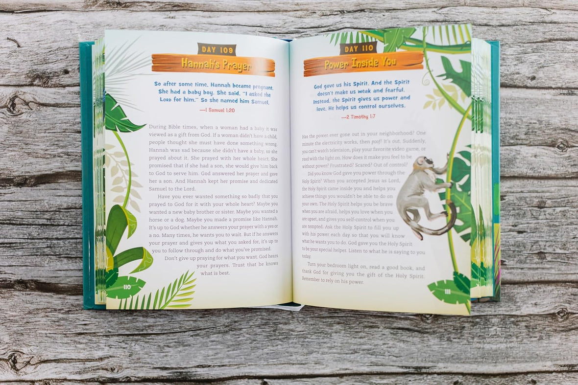 Adventure Bible Daily Devotional for Kids: A 365-Day Guide to Understanding the Bible