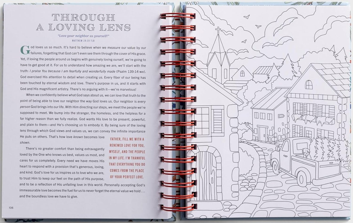 Devotional Coloring Book: Cozy Moments to Calm Your Heart