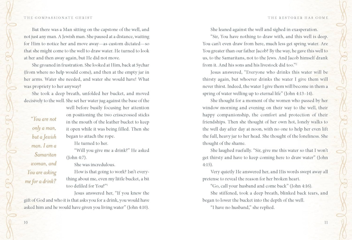 The Compassionate Christ: Draw Near to the Risen Savior (A 31-Day Devotional Retelling of Stories from the Life of Jesus)