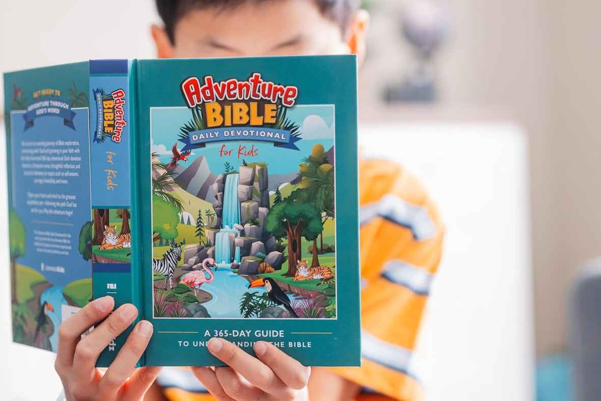 Adventure Bible Daily Devotional for Kids: A 365-Day Guide to Understanding the Bible