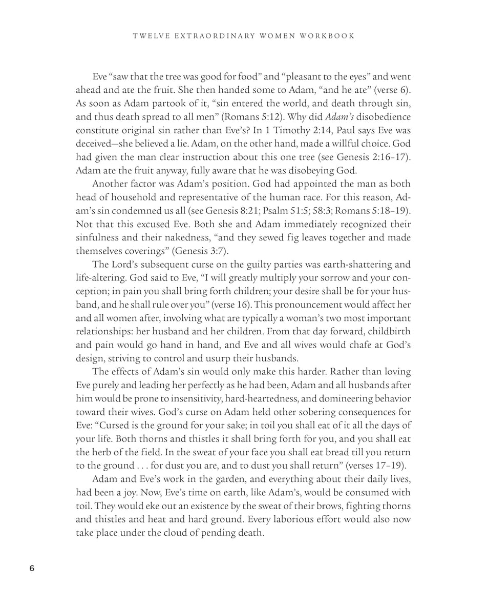 Twelve Extraordinary Women Workbook, Revised and Updated: How God Shaped Women of the Bible and What He Wants to Do With You