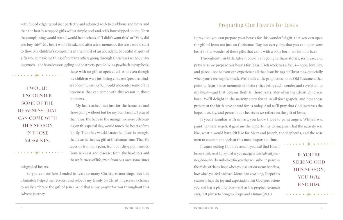 Anne Neilson's Christmas Angels: Devotions and Art of Hope and Joy for the Advent Season (A 28-Day Devotional) – The Perfect Christian Holiday Gift for Women