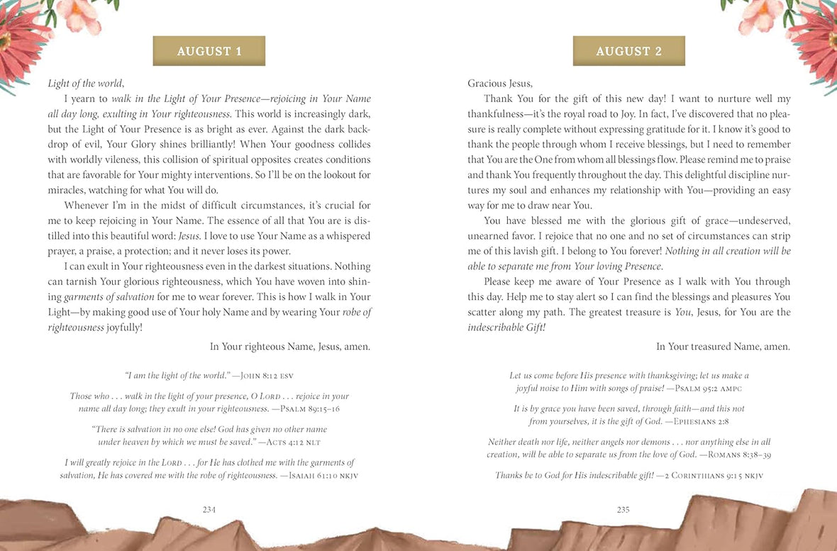 Jesus Listens: Prayers for Every Season (NEW for 2025): A 365-Day Illustrated Devotional Prayer Book – The Perfect Christian Christmas Gift