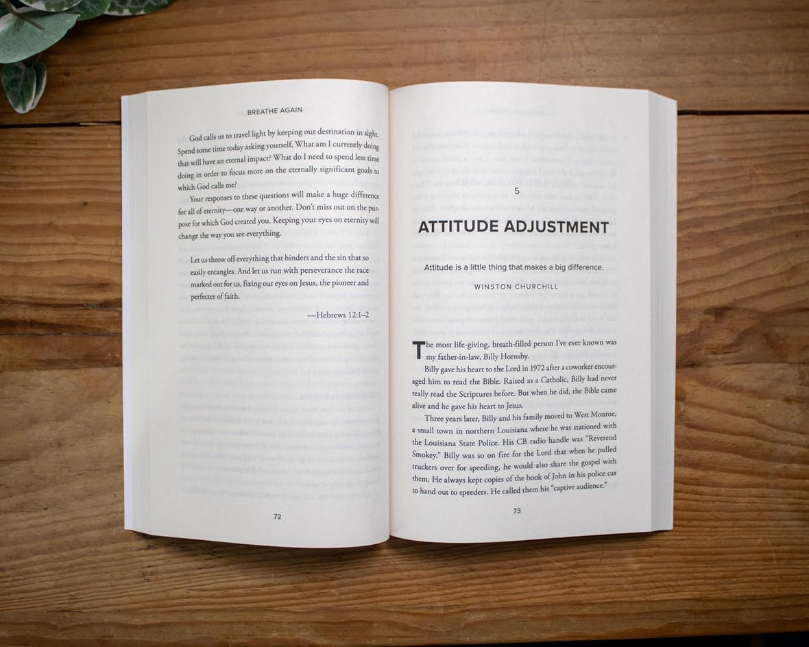 Breathe Again: Reigniting Your Spirit with the Life of God
