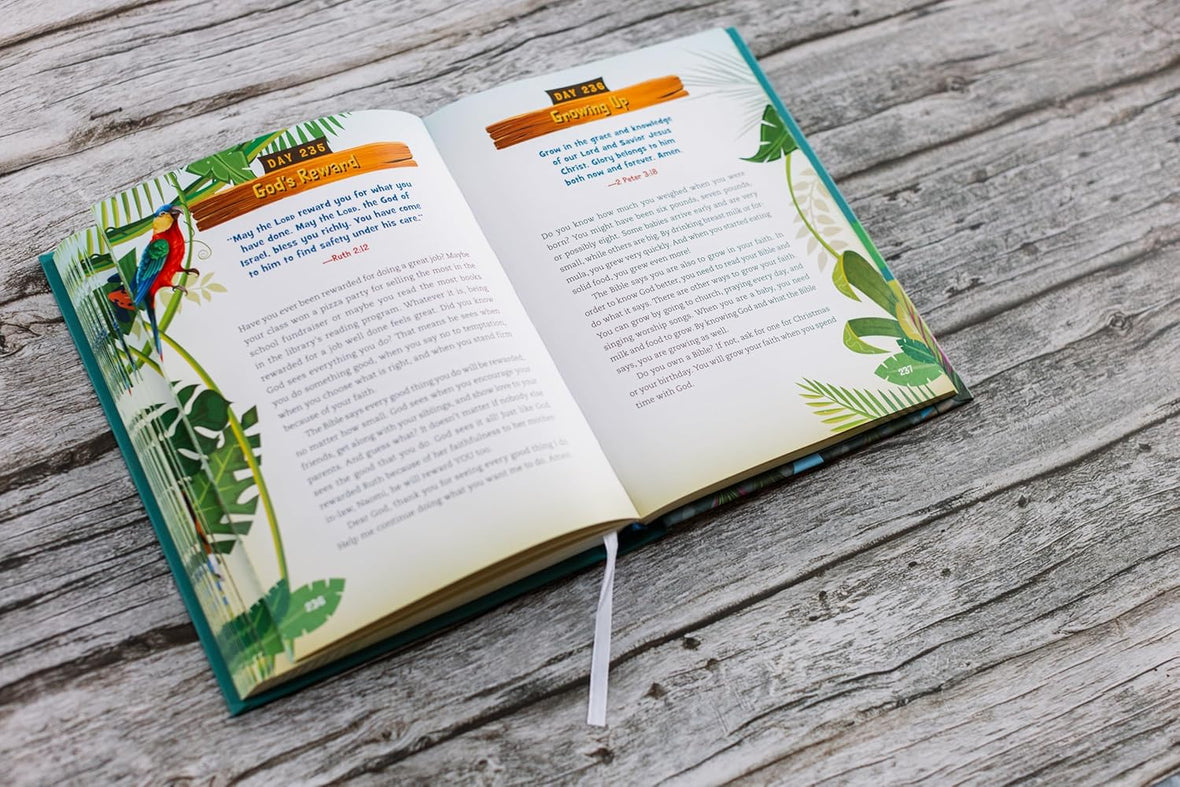 Adventure Bible Daily Devotional for Kids: A 365-Day Guide to Understanding the Bible