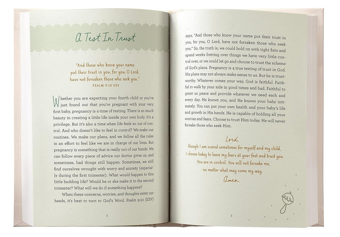 Miracle in the Making: The Devotional for Expectant Moms