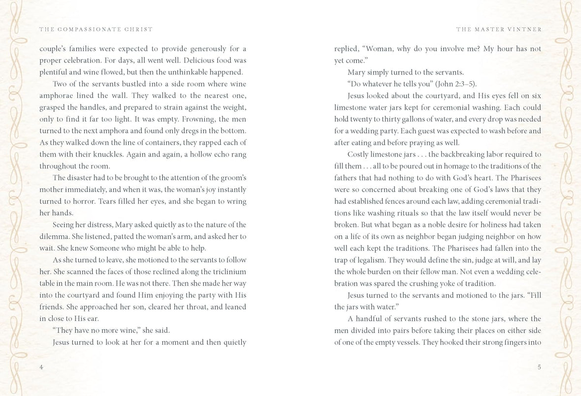 The Compassionate Christ: Draw Near to the Risen Savior (A 31-Day Devotional Retelling of Stories from the Life of Jesus)