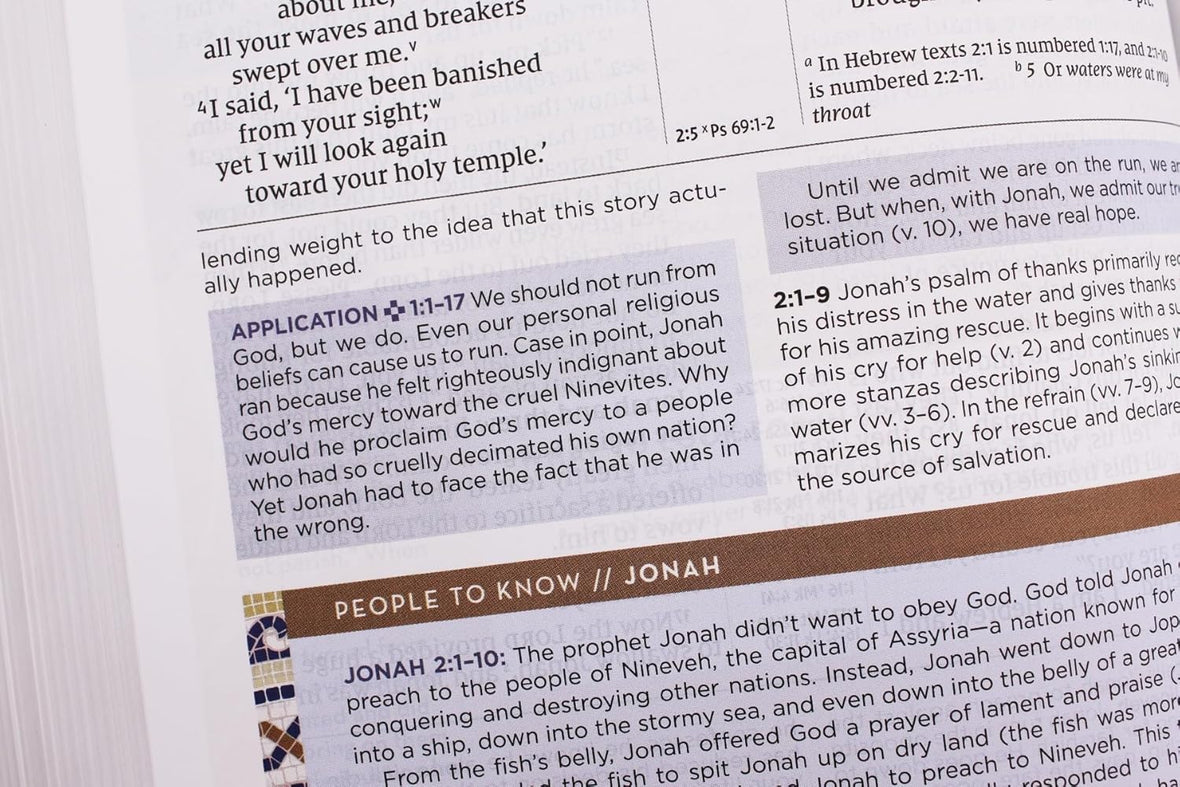 NIV Application Bible, Red Letter, Comfort Print: Bringing the Ancient Message of the Bible into Your World