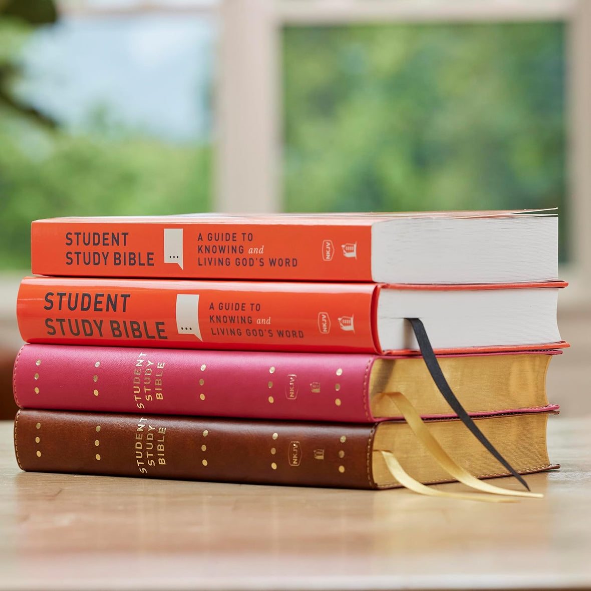 Student Study Bible: A Guide to Knowing and Living God’s Word (NKJV, Red Letter, Comfort Print)