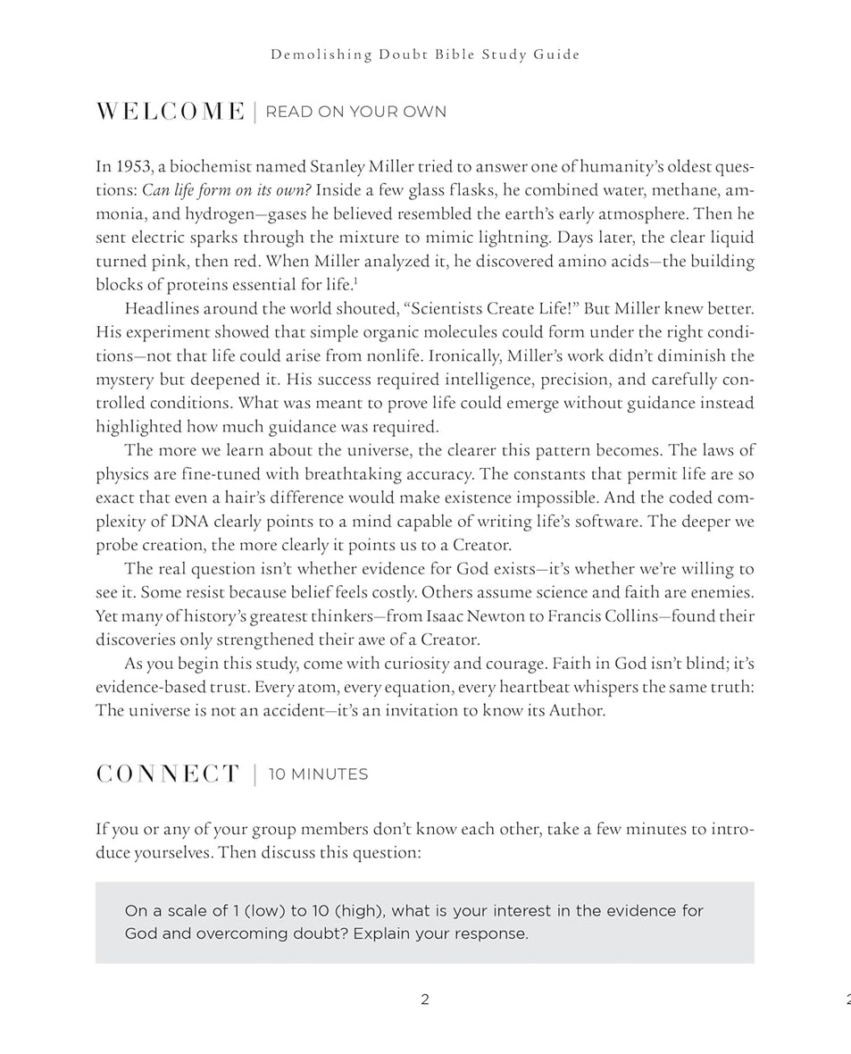Demolishing Doubt Bible Study Guide plus Streaming Video: Discover How Your Deepest Questions Can Lead to Life-Giving Faith