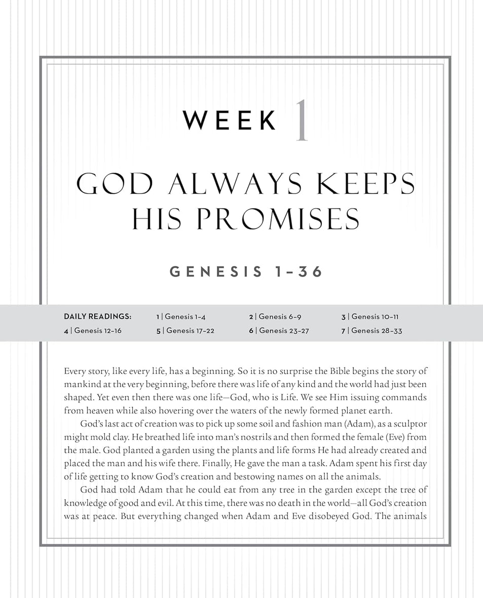 52 Weeks through the Bible