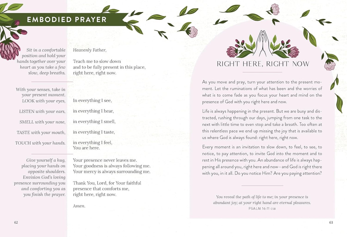 Prayer in Motion: An Invitation to Be Fully Present, Connect with God, and Pray with Your Whole Self – The Perfect Mother’s Day Gift for Christian Moms