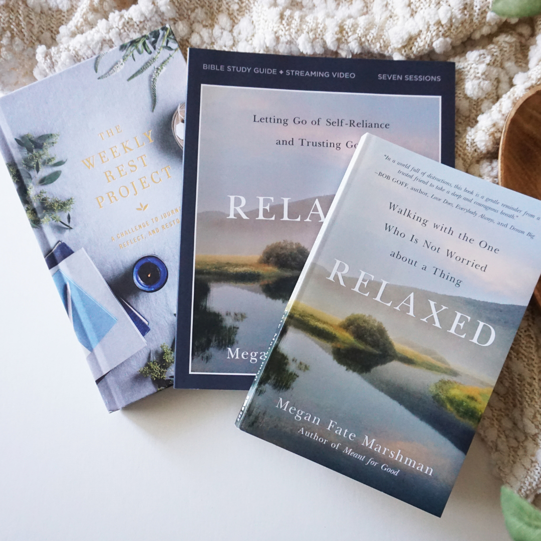 Relaxed Bible Study Guide + Book + Journal Premium Bundle