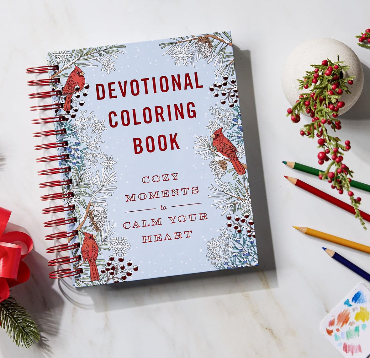 Devotional Coloring Book: Cozy Moments to Calm Your Heart