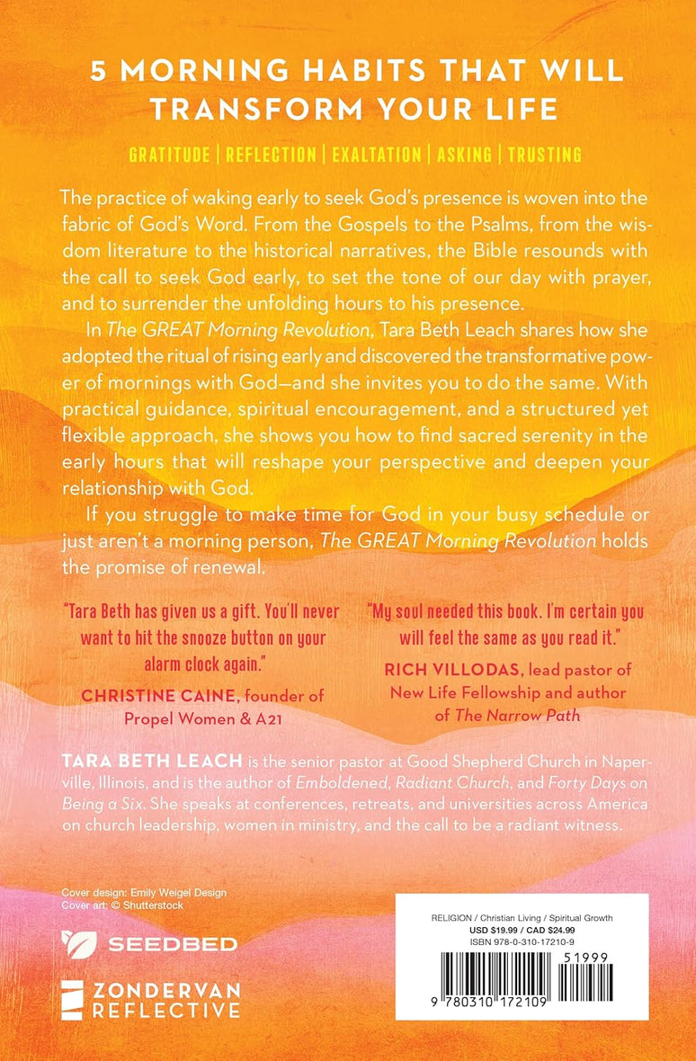 The GREAT Morning Revolution: Daily Spiritual Practices for Meaningful Moments with God