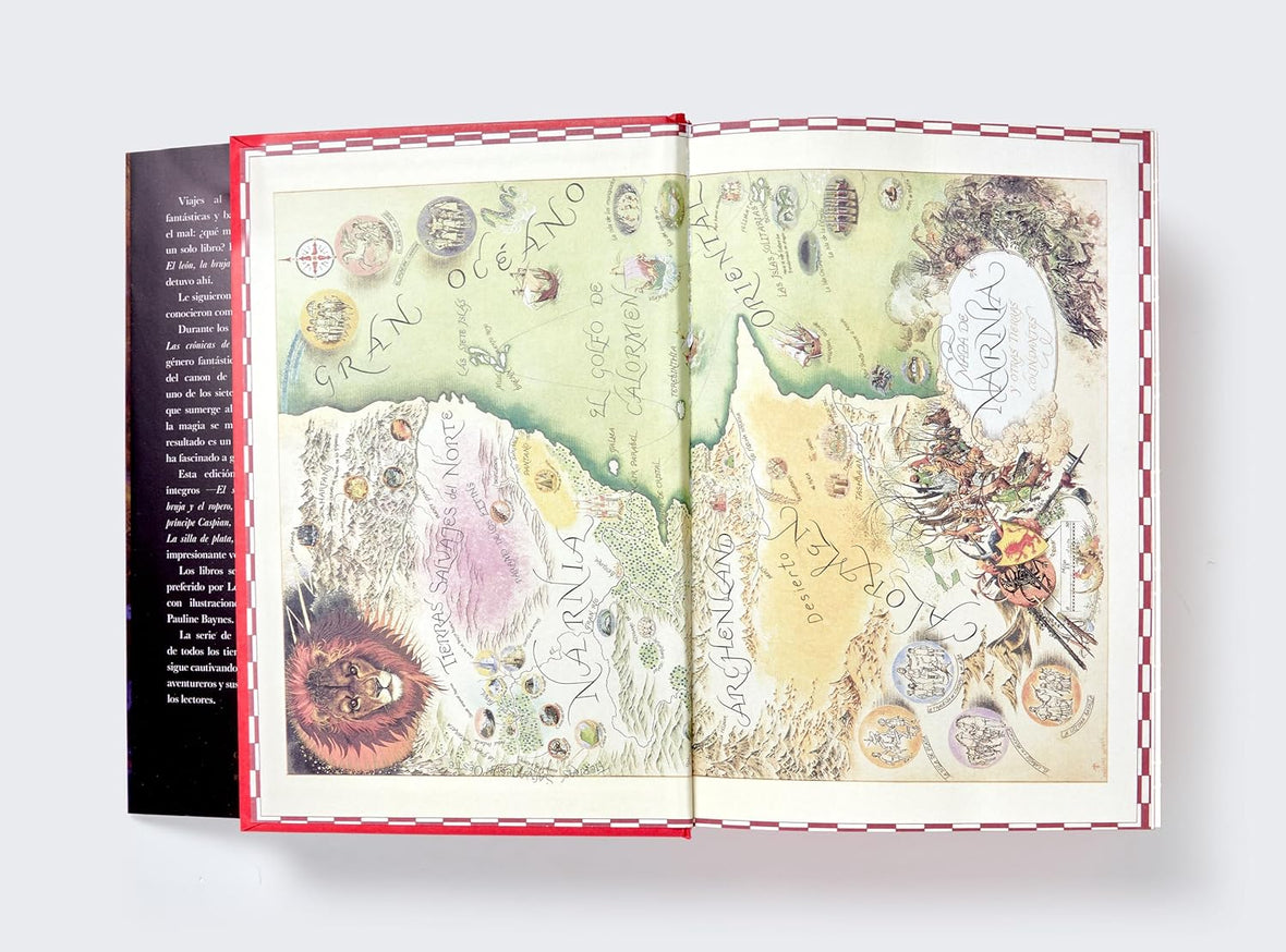 Las Crónicas de Narnia, Edición de lujo, Tapa dura con solapa: 7 libros en 1: Celebración del 75 aniversario