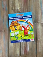 The Beginner's Bible Preschool Math Workbook: Practice Numbers, Addition, Subtraction, Math Readiness, and More