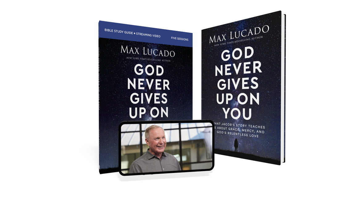 God Never Gives Up On Your Book + Study Guide Bundle
