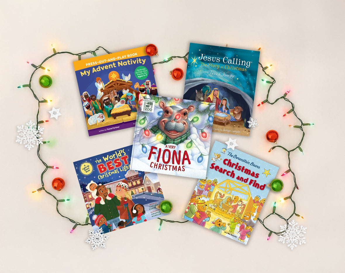 Baby & Toddler Christmas Book Collection-5 Holiday Favorites For Ages 0–4