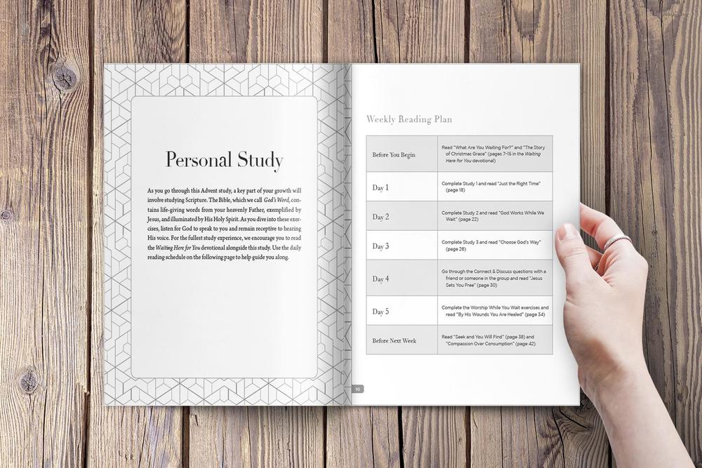 Waiting Here for You Study Guide + Devotional Bundle