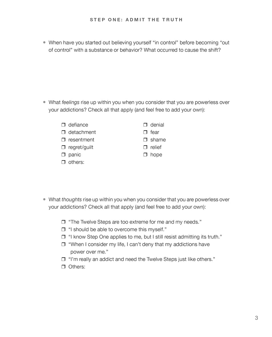 The Fix Workbook: How the Twelve Steps Offer a Surprising Path of Transformation for the Well-Adjusted, the Down-and-Out, and Everyone in Between