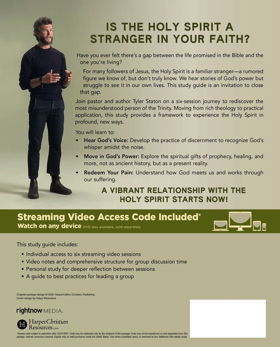 The Familiar Stranger Bible Study Guide plus Streaming Video: (Re)introducing the Holy Spirit to Those in Search of an Experiential Spirituality